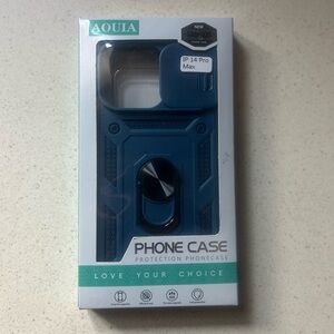 AQUA Blue Protective Case for iPhone 14 Pro Max